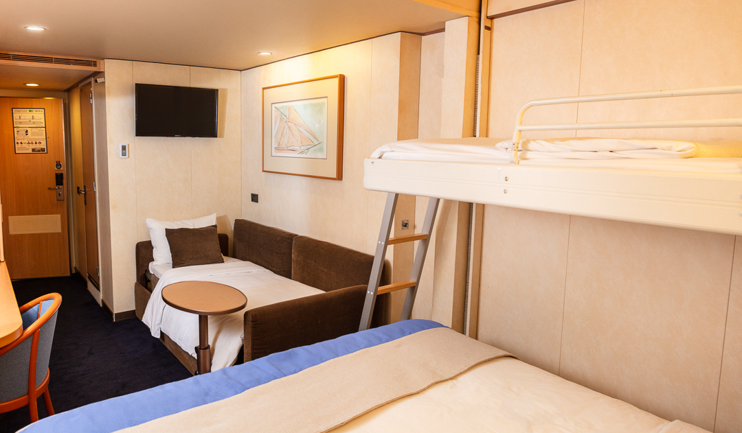 Interior Cosmos Stateroom